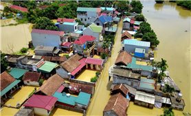 Hà Nội khẩn trương khắc phục tình trạng ngập lụt ở huyện Chương Mỹ