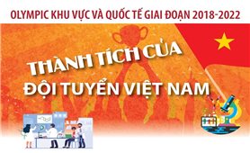 Thành tích đội tuyển Việt Nam tham dự Olympic khu vực và quốc tế giai đoạn 2018-2022