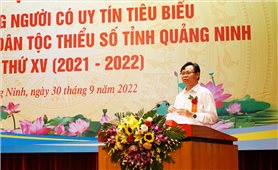 Quảng Ninh: Biểu dương gần 100 Người có uy tín tiêu biểu của tỉnh