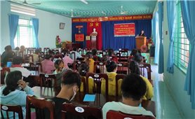 Ban Dân tộc tỉnh Ninh Thuận tổ chức tuyên truyền giảm thiểu tảo hôn tại xã Vĩnh Hải