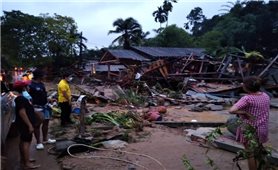 Thái Lan: Trên 72.000 hộ gia đình tại 30 tỉnh chịu ảnh hưởng của lũ lụt