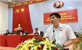 Thứ trưởng Y Vinh Tơr cùng Đoàn Đại biểu Quốc hội tỉnh Đắk Lắk tiếp xúc cử tri trước kỳ họp thứ 4, Quốc hội khóa XV
