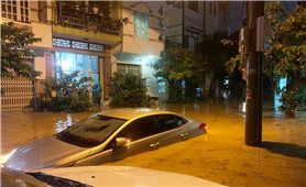 Bình Định: Nhiều địa phương ngập nặng sau một đêm mưa lớn