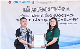 Gia Lai: Khánh thành công trình giếng nước sạch tại xã Ia Phí