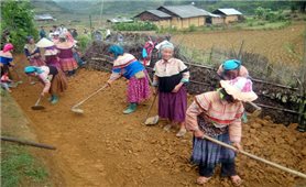 Bắc Hà (Lào Cai): Tổ chức tuyên truyền xây dựng nông thôn mới tại các xã vùng cao