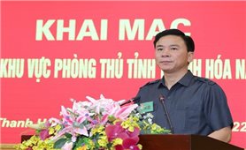 Khai mạc diễn tập khu vực phòng thủ tỉnh Thanh Hóa