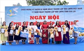Hội LHPN tỉnh Gia Lai tổ chức Ngày hội “Phụ nữ khởi nghiệp sáng tạo” năm 2022