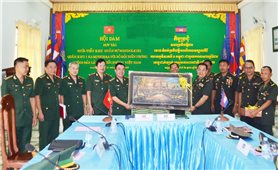 Củng cố và phát triển quan hệ đoàn kết, hữu nghị giữa Bộ Chỉ huy BĐBP tỉnh Đắk Lắk và Tiểu khu quân sự Mondulkiri