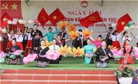 Ngày hội Đại đoàn kết xã Mường Sang, huyện Mộc Châu, tỉnh Sơn La