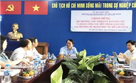 Bộ trưởng, Chủ nhiệm Ủy Ban Dân tộc thăm và làm việc tại Trường Dự bị đại học TP. Hồ Chí Minh