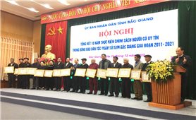 Người có uy tín trong đồng bào DTTS tỉnh Bắc Giang: Chung tay góp sức xây dựng quê hương