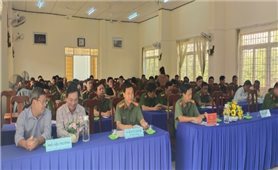 An Giang: Khai giảng lớp đào tạo kỹ năng tiếng Khmer cho cán bộ, chiến sĩ công an