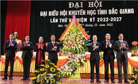 Đại hội Đại biểu Hội khuyến học tỉnh Bắc Giang lần thứ V, nhiệm kỳ 2022 - 2027