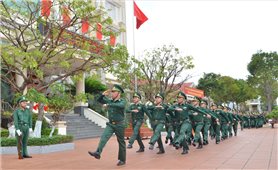 Bộ đội Biên phòng Đắk Lắk tổ chức Lễ ra quân huấn luyện năm 2023