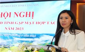 Lãnh đạo UBND tỉnh Lạng Sơn gặp mặt đại diện HTX năm 2023