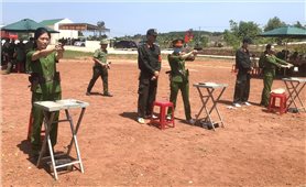 Đắk Nông: Gần 500 cán bộ chiến sĩ Công an tham gia giải bắn súng chuyên dụng