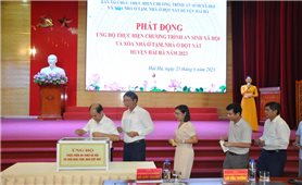 Hải Hà (Quảng Ninh): Hơn 4,6 tỷ đồng ủng hộ thực hiện chương trình an sinh xã hội và xóa nhà tạm, nhà dột nát