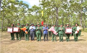 Bộ đội Biên phòng Đắk Lắk tổ chức diễn tập chiến thuật Đồn Biên phòng