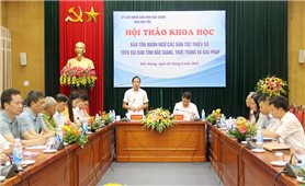 Hội thảo khoa học bảo tồn ngôn ngữ các DTTS tỉnh Bắc Giang