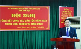 Ban Dân tộc tỉnh Tuyên Quang tổng kết công tác năm 2022