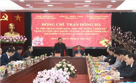 Phó Thủ tướng Trần Hồng Hà thăm, chúc Tết tại Sơn La