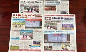Báo chí Lào đưa tin đậm nét về kết quả chuyến thăm của Thủ tướng Phạm Minh Chính
