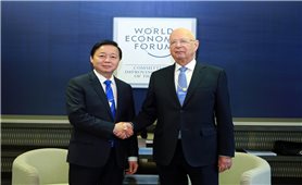 Phó Thủ tướng Trần Hồng Hà bắt đầu tham dự các hoạt động tại WEF Davos