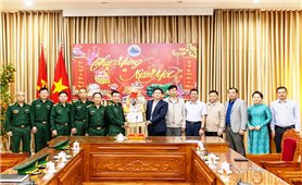 Bí thư Tỉnh ủy Đắk Lắk thăm, chúc Tết Bộ Chỉ huy Bộ đội Biên phòng tỉnh