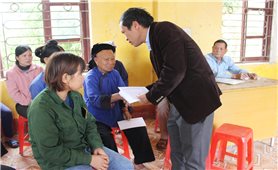 Ban Dân tộc Bắc Giang: Nắm tình hình công tác dân tộc trên địa bàn xã Tân Sơn, huyện Lục Ngạn