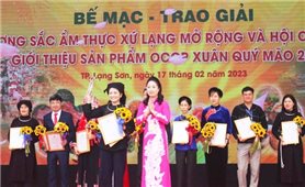 Lạng Sơn: Trao 35 giải thưởng tại Hội thi “Hương sắc ẩm thực Xứ Lạng”
