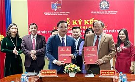 Sở Giáo dục và Đào tạo hai tỉnh Bắc Giang - Bắc Ninh ký chương trình hợp tác