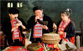 Người sở hữu bộ nhạc cụ gia truyền ở Thuốc Hạ