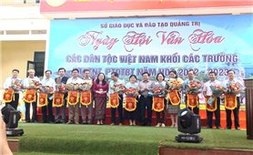 Quảng Trị: Khối trường PTDT nội trú tổ chức “Ngày hội văn hóa các dân tộc Việt Nam”