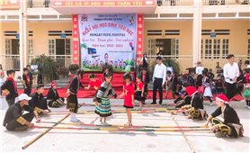 Nhiều hoạt động trong “Ngày hội học sinh tiểu học tỉnh Lào Cai lần thứ nhất”