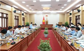 Đoàn công tác UBDT kiểm tra, giám sát, đánh giá thực hiện Chương trình MTQG tại tỉnh Quảng Ngãi