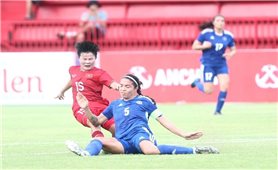 SEA Games 32: Thất bại trước Phillipines, tuyển nữ Việt Nam vẫn giành vé vào bán kết