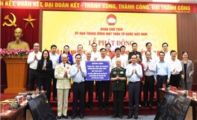 Lễ phát động ủng hộ xây dựng Nhà Đại đoàn kết cho hộ nghèo của tỉnh Điện Biên
