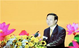 Chủ tịch nước Võ Văn Thưởng: Chung sức, đồng lòng xây dựng Nam Định ngày càng văn minh, giàu đẹp
