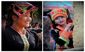 Vẻ đẹp của phụ nữ Lai Châu trong trang phục truyền thống