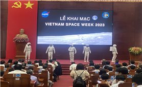 Hậu Giang: Vietnam Space Week truyền cảm hứng cho thế hệ trẻ về không gian vũ trụ