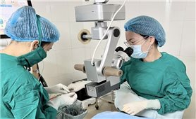 Bệnh viện Mắt Quốc tế Sài Gòn - Gia Lai: Phẫu thuật mắt miễn phí cho 200 trường hợp trong năm 2023