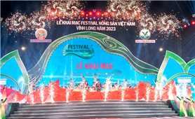 Festival Nông sản Việt Nam - Vĩnh Long năm 2023: Kết nối giao thương vùng Đồng bằng sông Cửu Long, tôn vinh các sản phẩm truyền thống