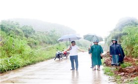 Bắc Giang: Một số khu vực miền núi bị ngập cục bộ do mưa lớn