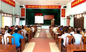Ban Dân tộc tỉnh Quảng Ngãi tổ chức Hội nghị tập huấn tuyên truyền, vận động trong vùng đồng bào DTTS