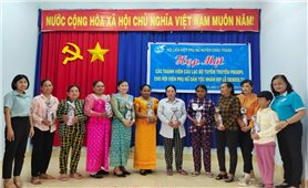 Hội LHPN tỉnh Tây Ninh: Tổ chức truyền thông về tảo hôn và hôn nhân cận huyết thống