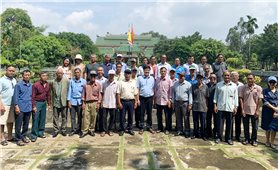 Đoàn đại biểu Người có uy tín Đắk Lắk học tập kinh nghiệm các tỉnh phía Nam