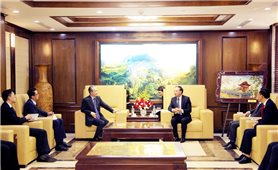 Lãnh đạo tỉnh Quảng Ninh tiếp xã giao Đại sứ đặc mệnh toàn quyền Trung Quốc tại Việt Nam