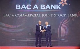 BAC A BANK giành giải “Doanh nghiệp xuất sắc châu Á 2023”