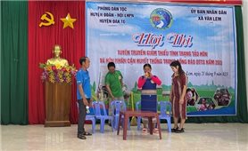 Đăk Tô (Kon Tum): Tổ chức Hội thi tuyên truyền giảm thiểu tình trạng tảo hôn và hôn nhân cận huyết thống năm 2023