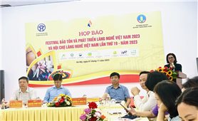 Tổ chức Festival Bảo tồn và Phát triển làng nghề Việt Nam 2023 theo quy mô quốc tế
